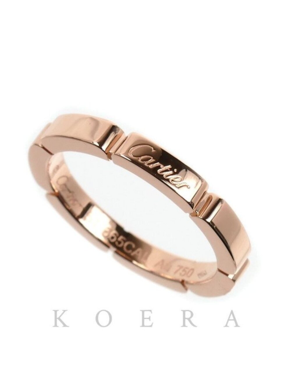 Cartier 18k Pink Gold Maillon Panthere Ring